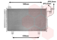 Condenser, air conditioning 27015260 International Radiators