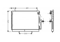 Condenser, air conditioning 30005161 International Radiators