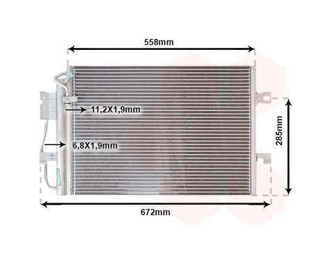 Condenser, air conditioning 30005257 International Radiators, Image 2