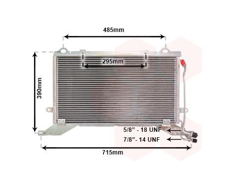 Condenser, air conditioning 30005268 International Radiators, Image 2