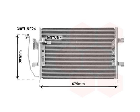 Condenser, air conditioning 30005330 International Radiators, Image 2