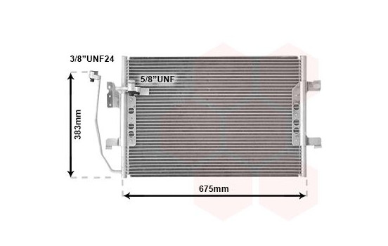 Condenser, air conditioning 30005330 International Radiators, Image 2