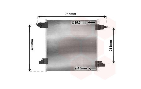 Condenser, air conditioning 30005345 International Radiators, Image 2