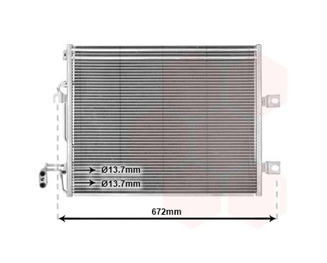 Condenser, air conditioning 30005392 International Radiators, Image 2