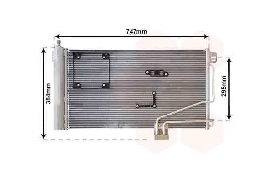 Condenser, air conditioning 30015298 International Radiators, Image 2