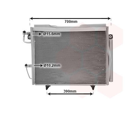 Condenser, air conditioning 32005231 International Radiators, Image 2