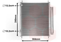 Condenser, air conditioning 32005244 International Radiators