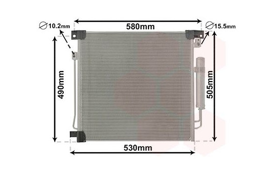 Condenser, air conditioning 32015700 International Radiators