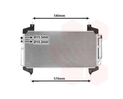 Condenser, air conditioning 32015701 International Radiators