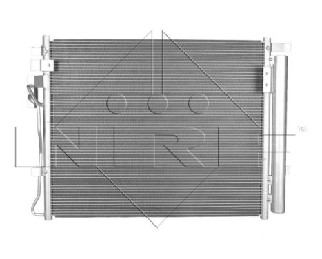 Condenser, air conditioning 350021 NRF, Image 2