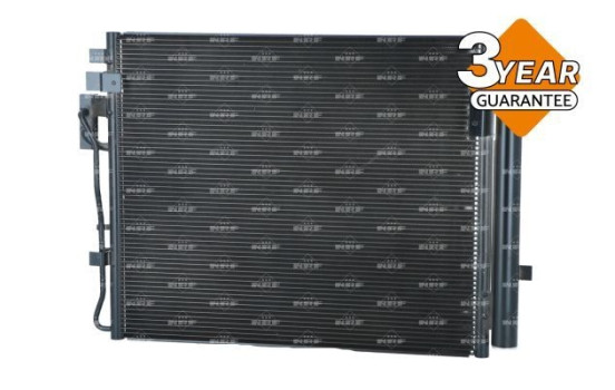 Condenser, air conditioning 350021 NRF, Image 3