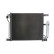 Condenser, air conditioning 350040 NRF