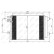 Condenser, air conditioning 350070 NRF