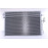 Condenser, air conditioning 350098 NRF