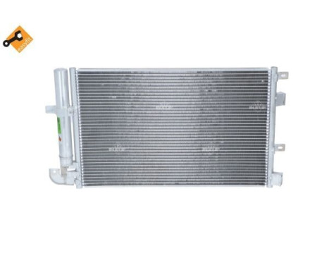 Condenser, air conditioning 350345 NRF, Image 2