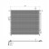 Condenser, air conditioning 350425 NRF