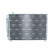 Condenser, air conditioning 350665 NRF