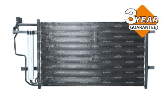 Condenser, air conditioning 350693 NRF, Image 4