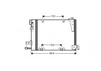 Condenser, air conditioning 37005250 International Radiators