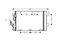 Condenser, air conditioning 37005384 International Radiators