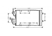 Condenser, air conditioning 37005454 International Radiators
