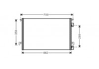 Condenser, air conditioning 37005457 International Radiators