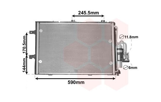 Condenser, air conditioning 37015307 International Radiators