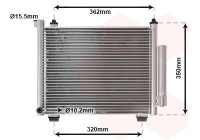 Condenser, air conditioning 37015402 International Radiators