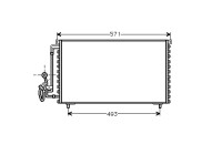 Condenser, air conditioning 40005155 International Radiators