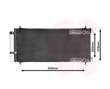 Condenser, air conditioning 40005301 International Radiators, Image 2