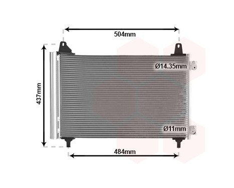 Condenser, air conditioning 40015705 International Radiators