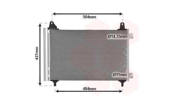 Condenser, air conditioning 40015705 International Radiators