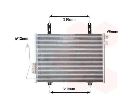 Condenser, air conditioning 43005221 International Radiators, Image 2