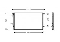 Condenser, air conditioning 43005253 International Radiators