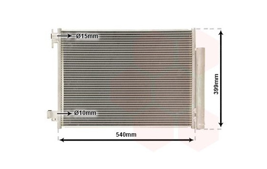 Condenser, air conditioning 43015701 International Radiators