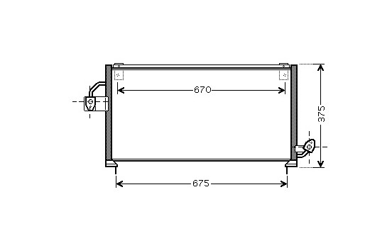 Condenser, air conditioning 51005063 International Radiators