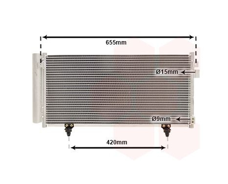 Condenser, air conditioning 51005077 International Radiators, Image 2