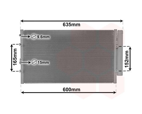 Condenser, air conditioning 51005102 International Radiators
