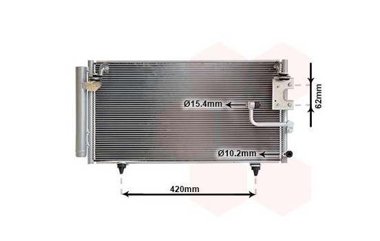 Condenser, air conditioning 51015702 International Radiators