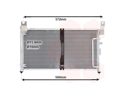 Condenser, air conditioning 52005038 International Radiators, Image 2