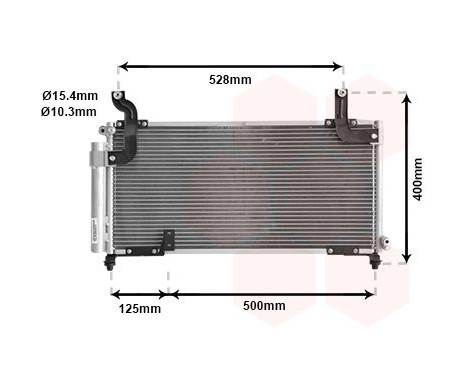 Condenser, air conditioning 52005081 International Radiators, Image 2