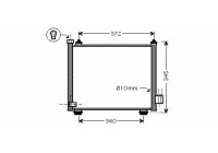 Condenser, air conditioning 52005089 International Radiators