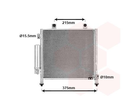 Condenser, air conditioning 52005120 International Radiators, Image 2