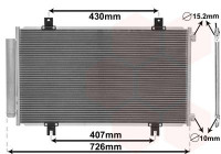 Condenser, air conditioning 52015701 International Radiators