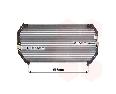 Condenser, air conditioning 53005202 International Radiators, Image 2