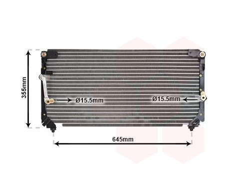 Condenser, air conditioning 53005225 International Radiators, Image 2