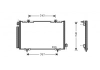 Condenser, air conditioning 53005250 International Radiators