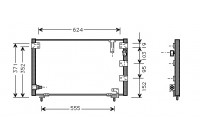 Condenser, air conditioning 53005262 International Radiators