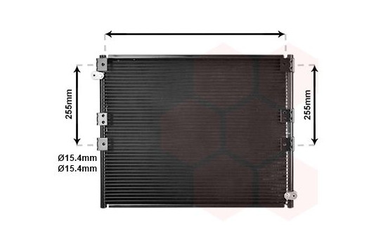 Condenser, air conditioning 53005278 International Radiators, Image 2