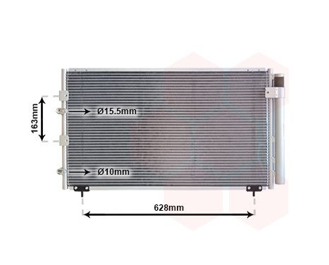 Condenser, air conditioning 53005288 International Radiators, Image 2
